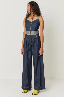 SKFK PANTALON ALMIKE-GOTS- Pantalons