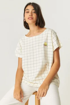 SKFK T-SHIRT IRIDE-GOTS- Tops Et T-Shirts