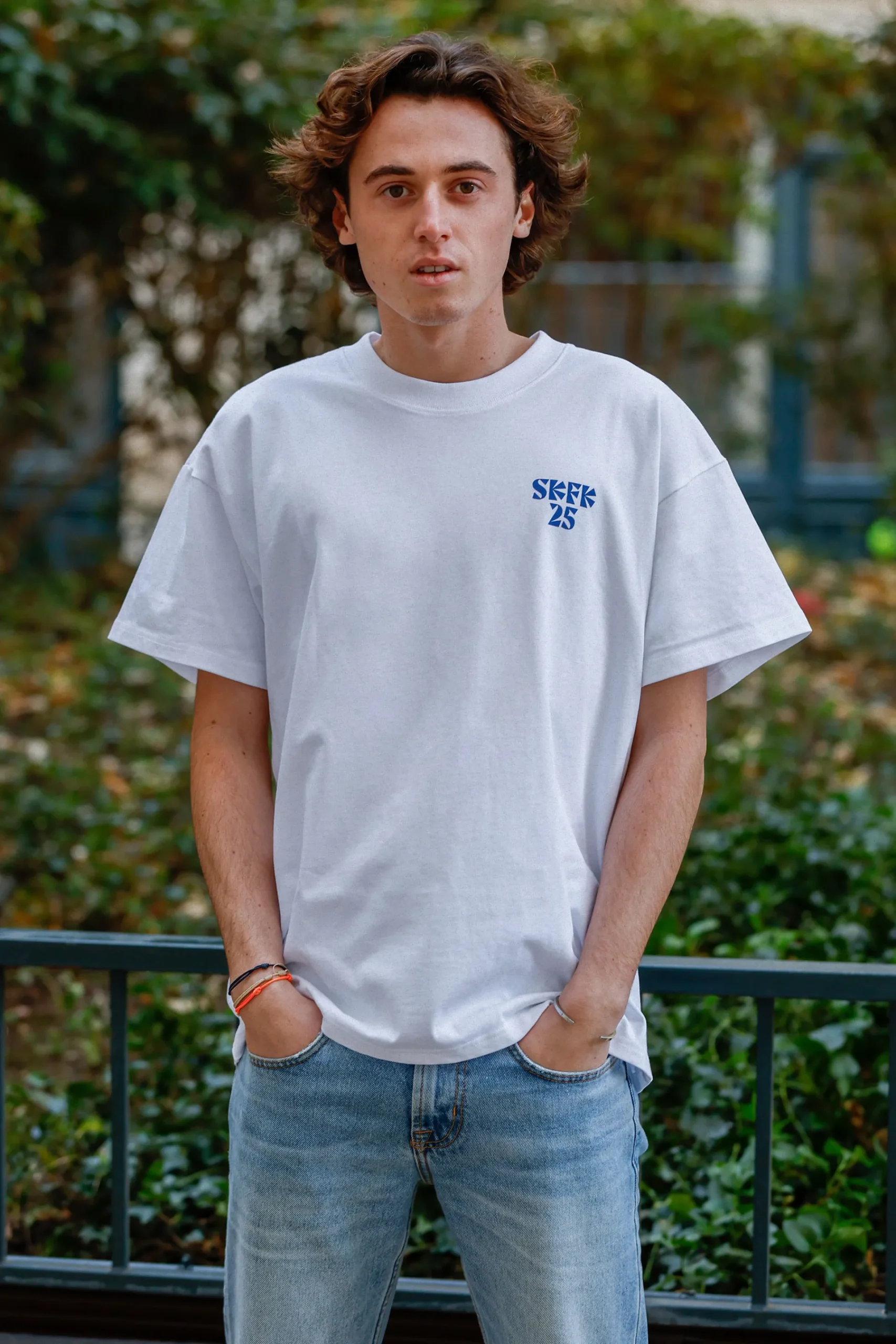 SKFK T-SHIRT JON-GOTS- Tops Et T-Shirts