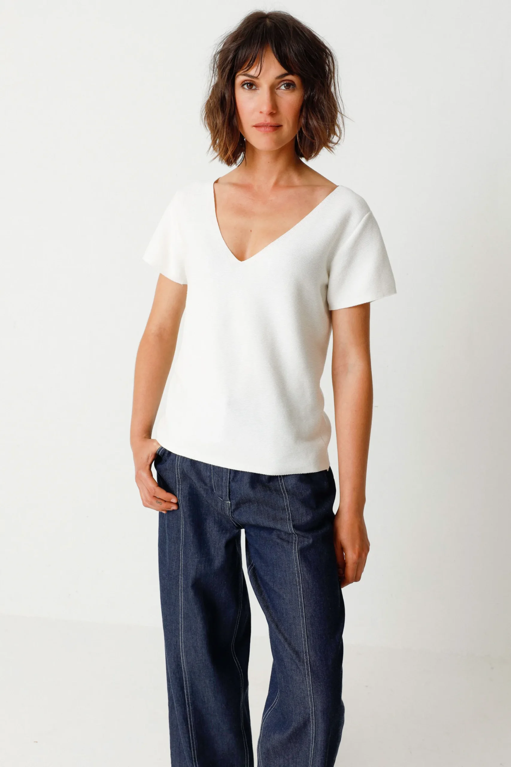 SKFK T-SHIRT KATIXA-GOTS- Les Essentiels | Tops Et T-Shirts