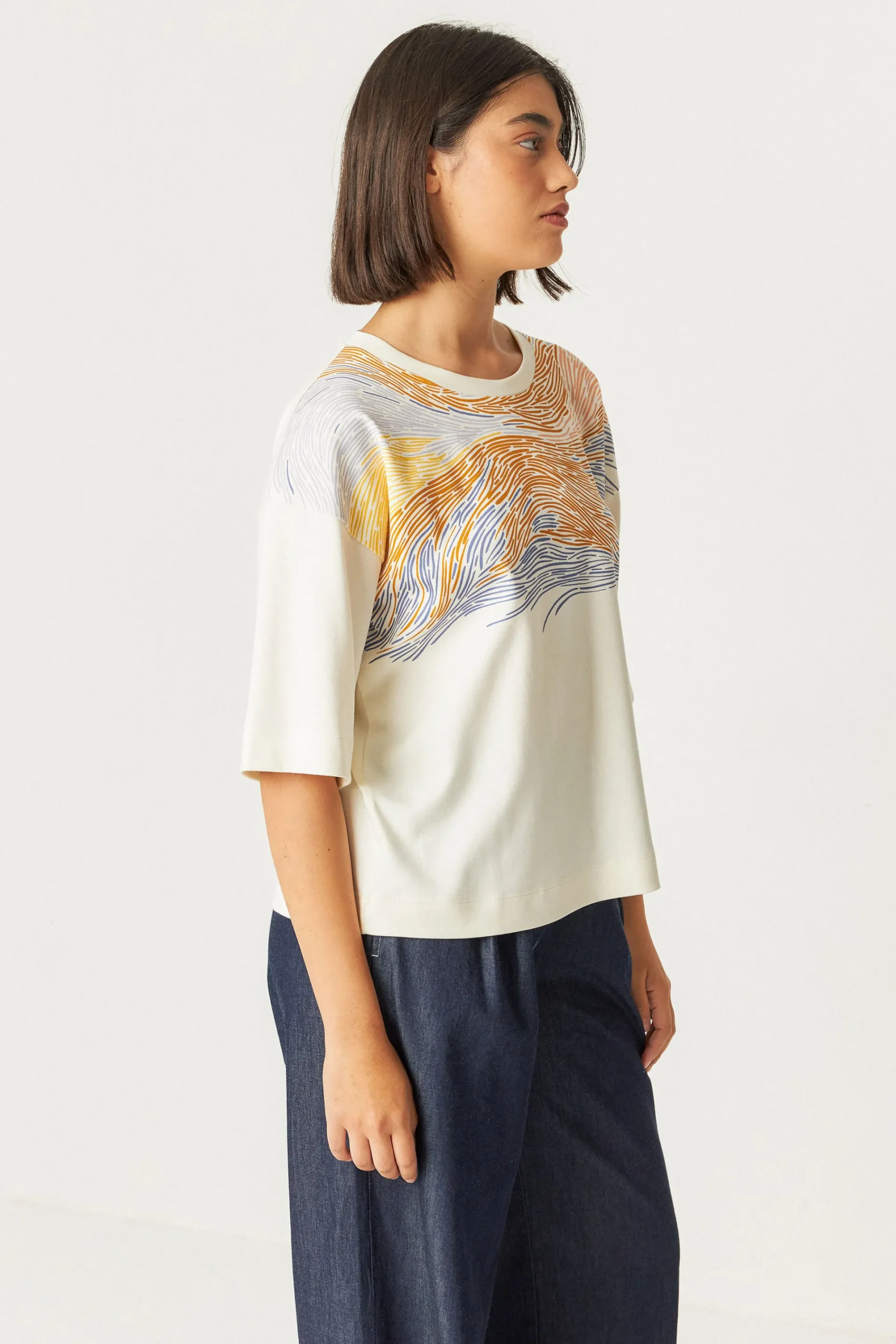 SKFK T-SHIRT LARIZ-GOTS- Tops Et T-Shirts