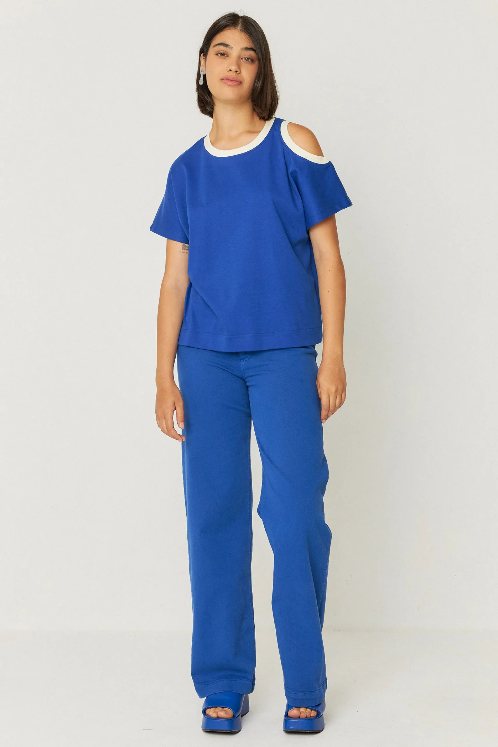 SKFK T-SHIRT LIA-GOTS- Tops Et T-Shirts