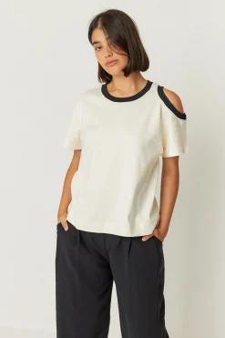 SKFK T-SHIRT LIA-GOTS- Tops Et T-Shirts