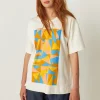 SKFK T-SHIRT MONIKA-GOTS- Tops Et T-Shirts