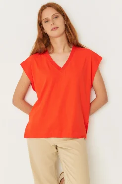 SKFK T-SHIRT ZUNTZ-4-GOTS- Tops Et T-Shirts